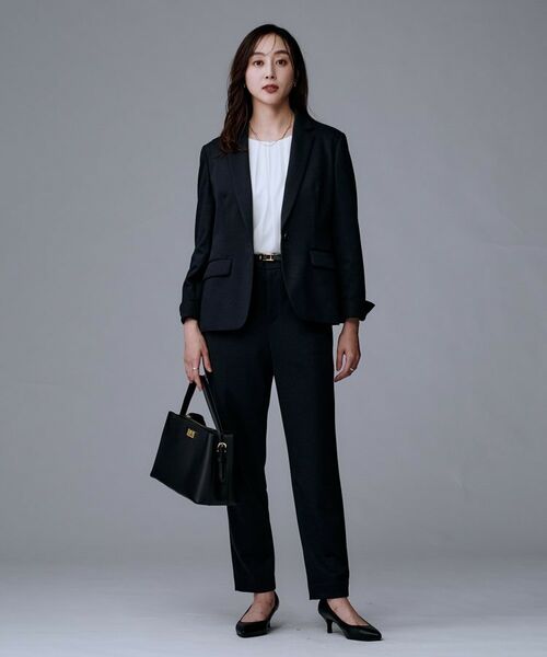 UNTITLED / アンタイトル テーラードジャケット | 【洗えるスーツ／ストレッチ】ウール混ジャージ テーラードジャケット | 詳細10