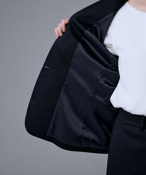 UNTITLED / アンタイトル テーラードジャケット | 【洗えるスーツ／ストレッチ】ウール混ジャージ テーラードジャケット | 詳細12