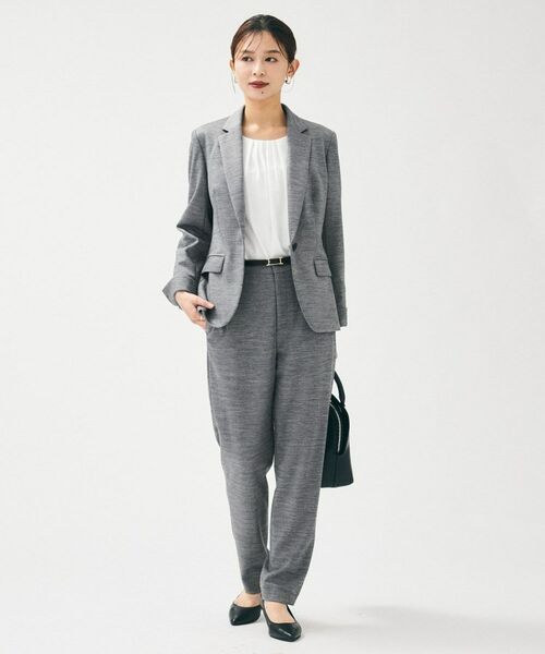 UNTITLED / アンタイトル テーラードジャケット | 【洗えるスーツ／ストレッチ】ウール混ジャージ テーラードジャケット | 詳細16