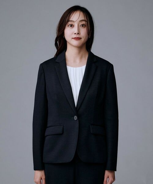 UNTITLED / アンタイトル テーラードジャケット | 【洗えるスーツ／ストレッチ】ウール混ジャージ テーラードジャケット | 詳細20