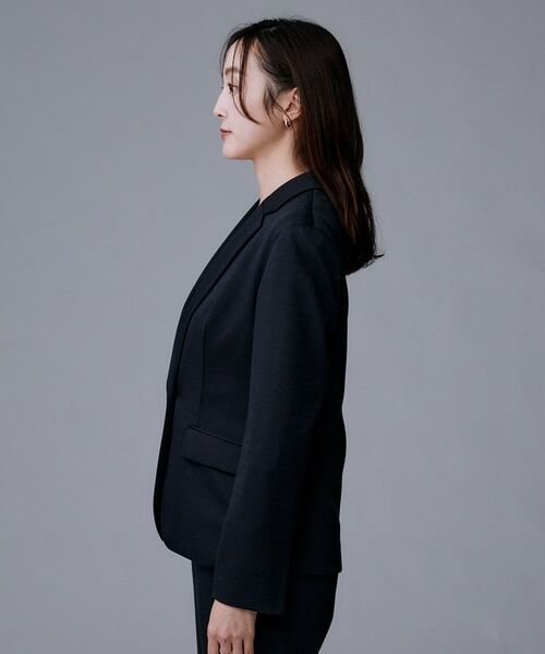 UNTITLED / アンタイトル テーラードジャケット | 【洗えるスーツ／ストレッチ】ウール混ジャージ テーラードジャケット | 詳細21