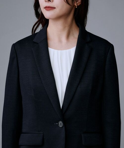 UNTITLED / アンタイトル テーラードジャケット | 【洗えるスーツ／ストレッチ】ウール混ジャージ テーラードジャケット | 詳細23