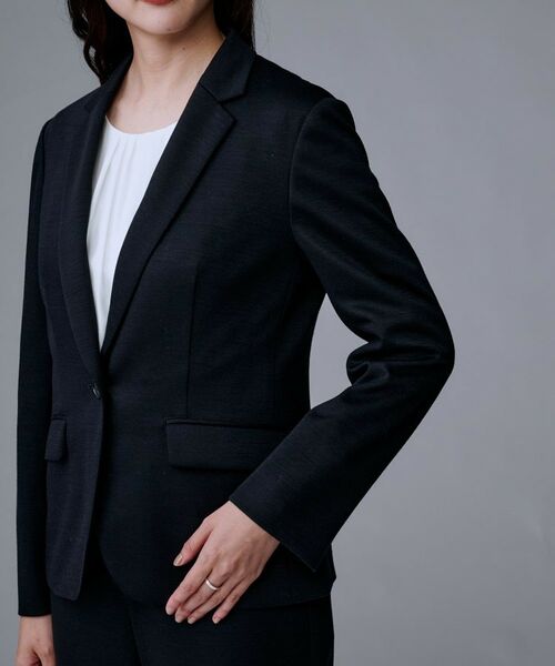UNTITLED / アンタイトル テーラードジャケット | 【洗えるスーツ／ストレッチ】ウール混ジャージ テーラードジャケット | 詳細24
