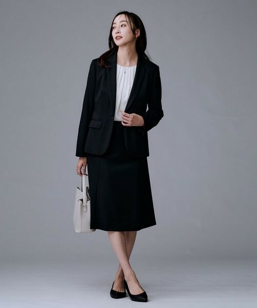 UNTITLED / アンタイトル テーラードジャケット | 【洗えるスーツ／ストレッチ】ウール混ジャージ テーラードジャケット | 詳細5