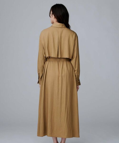 UNTITLED / アンタイトル ロング・マキシ丈ワンピース | 【前開きボタン/ベルト付/羽織シャツ/】2WAYトレンチ風ワンピース | 詳細17