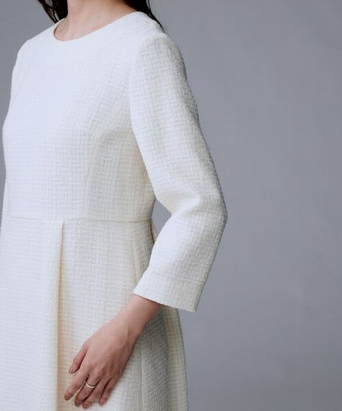 UNTITLED / アンタイトル ミニ丈・ひざ丈ワンピース | 【セットアップ可能/きれいめ】ツイードワンピース | 詳細16