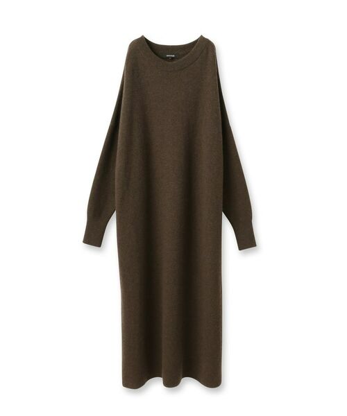 UNTITLED / アンタイトル ロング・マキシ丈ワンピース | 【ロング丈/ゆったりシルエット】テントライン ニットワンピース | 詳細1