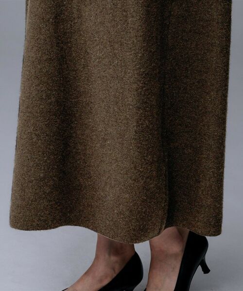 UNTITLED / アンタイトル ロング・マキシ丈ワンピース | 【ロング丈/ゆったりシルエット】テントライン ニットワンピース | 詳細21