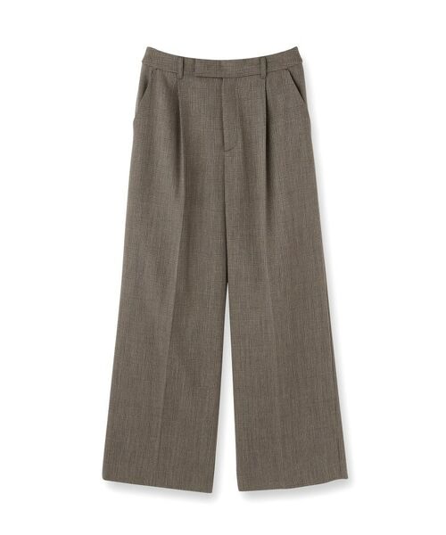 UNTITLED / アンタイトル パンツ | ウールライク ワイドパンツ | 詳細1