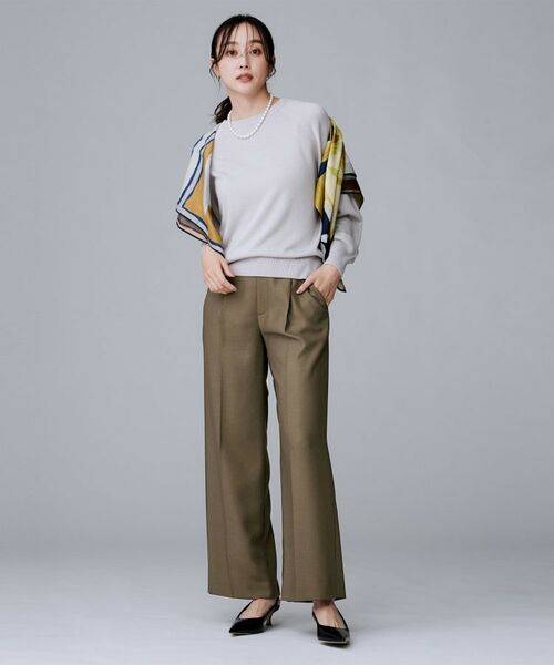 UNTITLED / アンタイトル パンツ | ウールライク ワイドパンツ | 詳細11