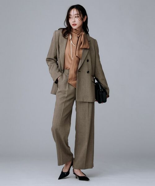 UNTITLED / アンタイトル パンツ | ウールライク ワイドパンツ | 詳細15