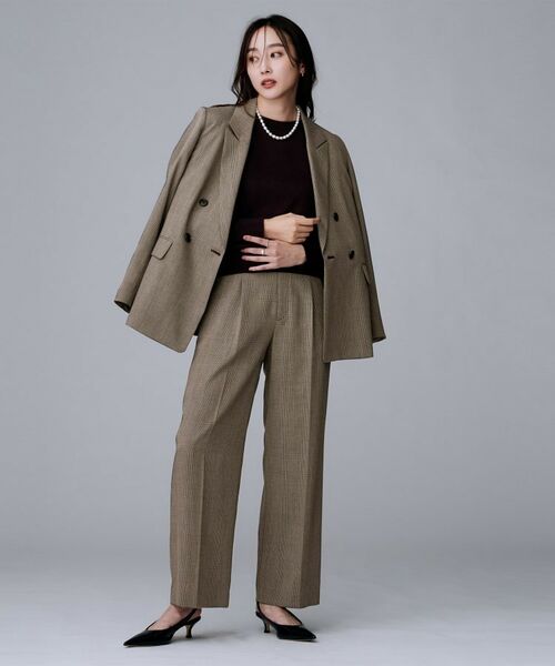 UNTITLED / アンタイトル パンツ | ウールライク ワイドパンツ | 詳細16