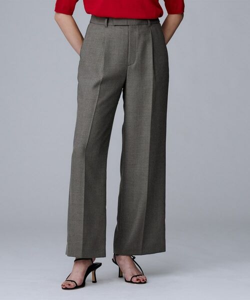 UNTITLED / アンタイトル パンツ | ウールライク ワイドパンツ | 詳細5