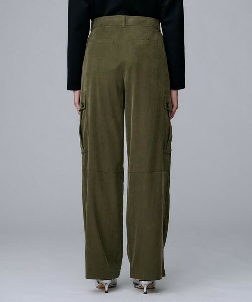 UNTITLED / アンタイトル パンツ | 【大人きれいめ/ストレート/ワイド】キュプラカーゴパンツ | 詳細12