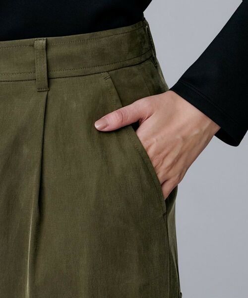UNTITLED / アンタイトル パンツ | 【大人きれいめ/ストレート/ワイド】キュプラカーゴパンツ | 詳細14