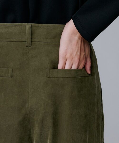 UNTITLED / アンタイトル パンツ | 【大人きれいめ/ストレート/ワイド】キュプラカーゴパンツ | 詳細15