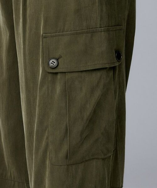 UNTITLED / アンタイトル パンツ | 【大人きれいめ/ストレート/ワイド】キュプラカーゴパンツ | 詳細16