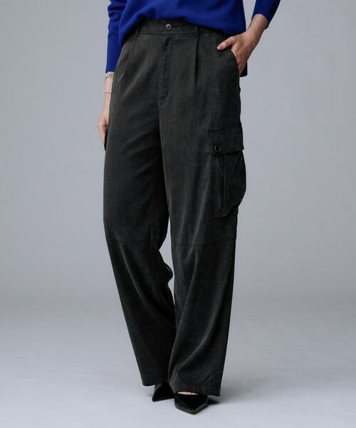 UNTITLED / アンタイトル パンツ | 【大人きれいめ/ストレート/ワイド】キュプラカーゴパンツ | 詳細6