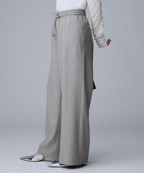 UNTITLED / アンタイトル パンツ | 【ワイド/ウエストゴム/紐】ストレッチドロストパンツ | 詳細12