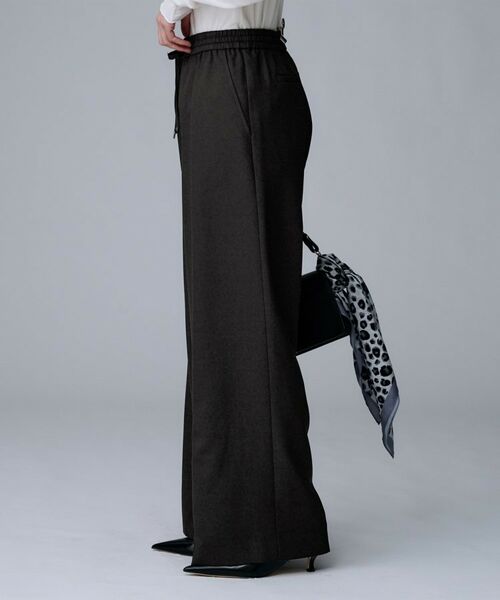 UNTITLED / アンタイトル パンツ | 【ワイド/ウエストゴム/紐】ストレッチドロストパンツ | 詳細16