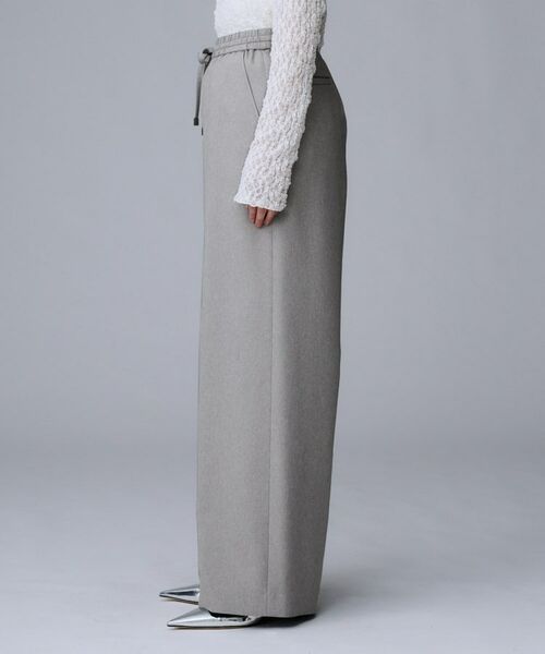 UNTITLED / アンタイトル パンツ | 【ワイド/ウエストゴム/紐】ストレッチドロストパンツ | 詳細20