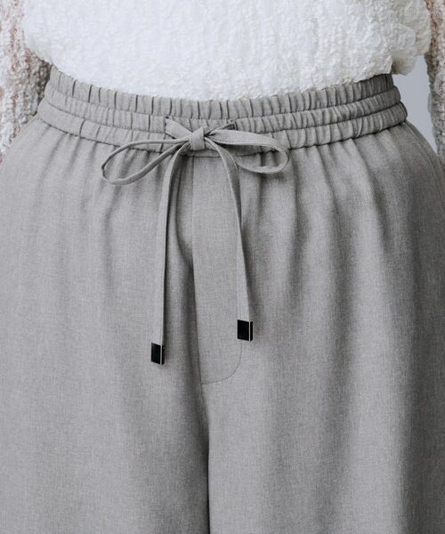 UNTITLED / アンタイトル パンツ | 【ワイド/ウエストゴム/紐】ストレッチドロストパンツ | 詳細22