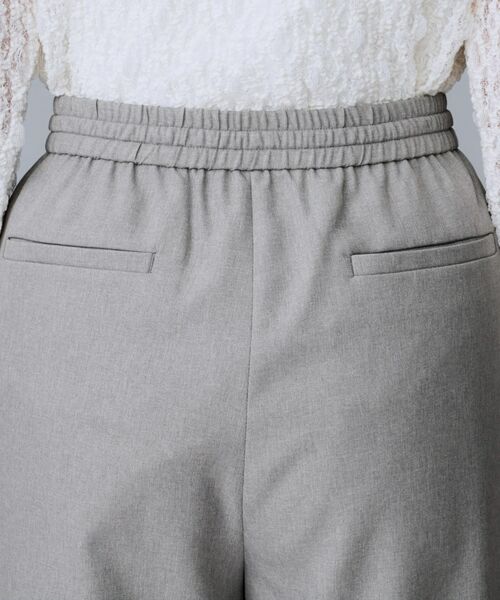 UNTITLED / アンタイトル パンツ | 【ワイド/ウエストゴム/紐】ストレッチドロストパンツ | 詳細23