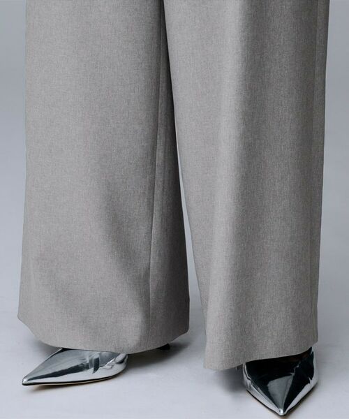 UNTITLED / アンタイトル パンツ | 【ワイド/ウエストゴム/紐】ストレッチドロストパンツ | 詳細26