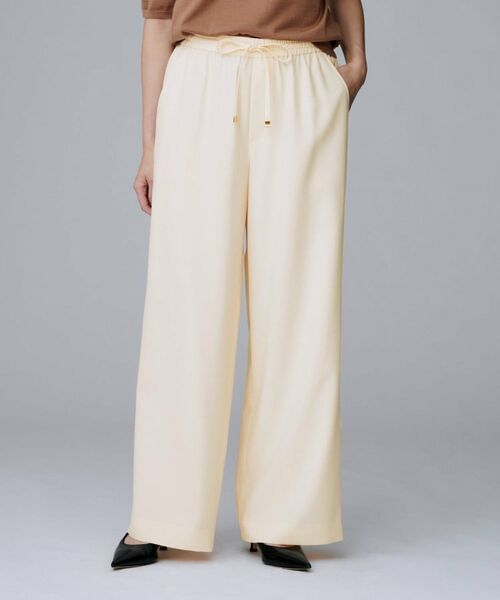 UNTITLED / アンタイトル パンツ | 【ワイド/ウエストゴム/紐】ストレッチドロストパンツ | 詳細4