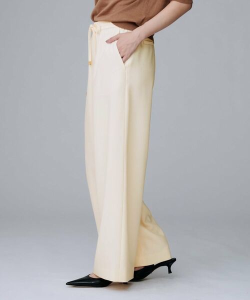 UNTITLED / アンタイトル パンツ | 【ワイド/ウエストゴム/紐】ストレッチドロストパンツ | 詳細5