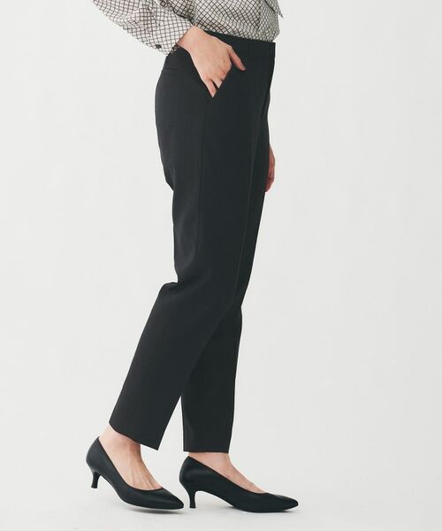 UNTITLED / アンタイトル パンツ | 【通勤スーツ/オフィス】ドライメランジ テーパードパンツ | 詳細13