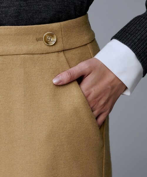 UNTITLED / アンタイトル ショート・ハーフ・半端丈パンツ | 【ウール100%/ウエスト後ろゴム】 クロップドワイドパンツ | 詳細23