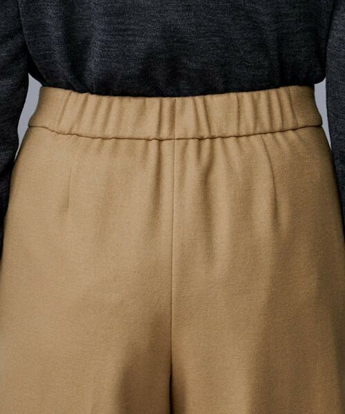 UNTITLED / アンタイトル ショート・ハーフ・半端丈パンツ | 【ウール100%/ウエスト後ろゴム】 クロップドワイドパンツ | 詳細24