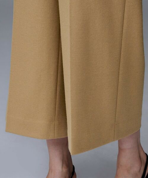 UNTITLED / アンタイトル ショート・ハーフ・半端丈パンツ | 【ウール100%/ウエスト後ろゴム】 クロップドワイドパンツ | 詳細26