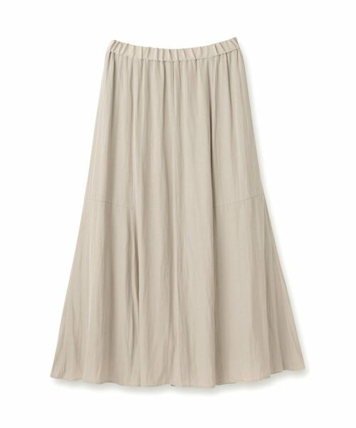 UNTITLED / アンタイトル ロング・マキシ丈スカート | 【秋冬兼用／1枚で着映え】ソフト裾フレアスカート | 詳細1