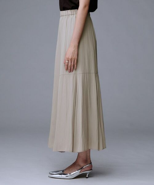 UNTITLED / アンタイトル ロング・マキシ丈スカート | 【秋冬兼用／1枚で着映え】ソフト裾フレアスカート | 詳細20