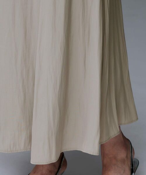 UNTITLED / アンタイトル ロング・マキシ丈スカート | 【秋冬兼用／1枚で着映え】ソフト裾フレアスカート | 詳細23