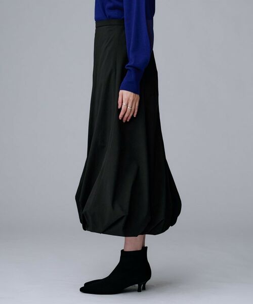 UNTITLED / アンタイトル ロング・マキシ丈スカート | 【ストレッチ素材/撥水加工】バルーンスカート | 詳細11