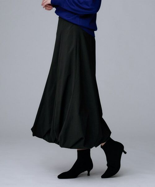 UNTITLED / アンタイトル ロング・マキシ丈スカート | 【ストレッチ素材/撥水加工】バルーンスカート | 詳細7
