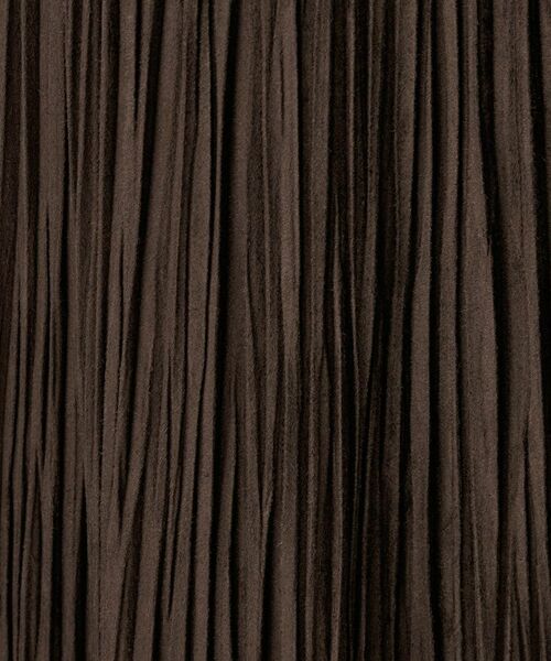 UNTITLED / アンタイトル ロング・マキシ丈スカート | 【シワ知らず/ウエストゴム】スエード風プリーツスカート | 詳細17