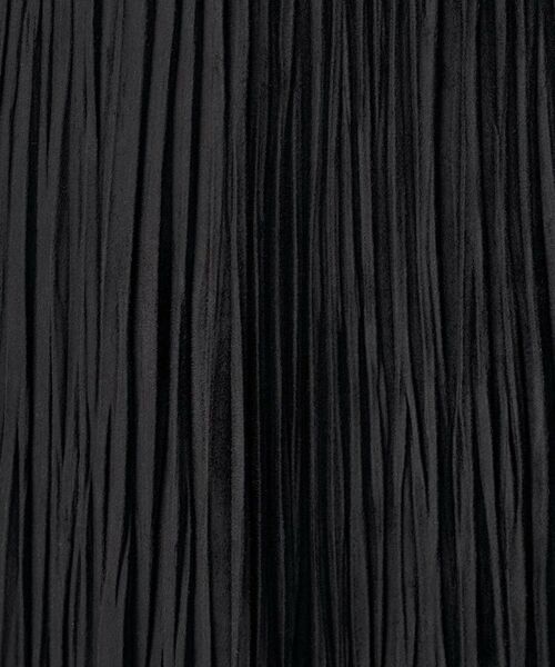 UNTITLED / アンタイトル ロング・マキシ丈スカート | 【シワ知らず/ウエストゴム】スエード風プリーツスカート | 詳細9