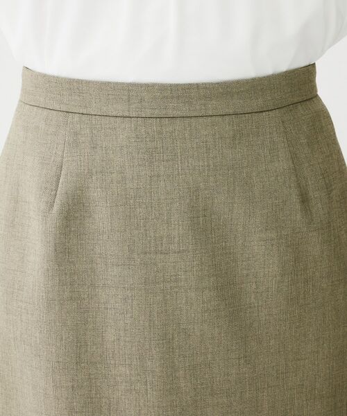 UNTITLED / アンタイトル ミニ・ひざ丈スカート | 【通勤スーツ/オフィス】ドライメランジ タイトスカート | 詳細20