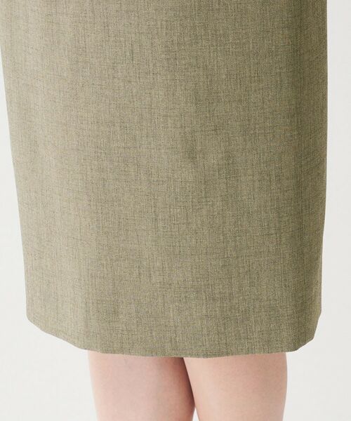 UNTITLED / アンタイトル ミニ・ひざ丈スカート | 【通勤スーツ/オフィス】ドライメランジ タイトスカート | 詳細22