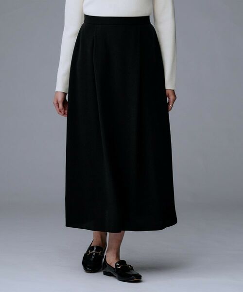 UNTITLED / アンタイトル ロング・マキシ丈スカート | 【セットアップ可/後ろウエストゴム】リラクパウダースカート | 詳細2