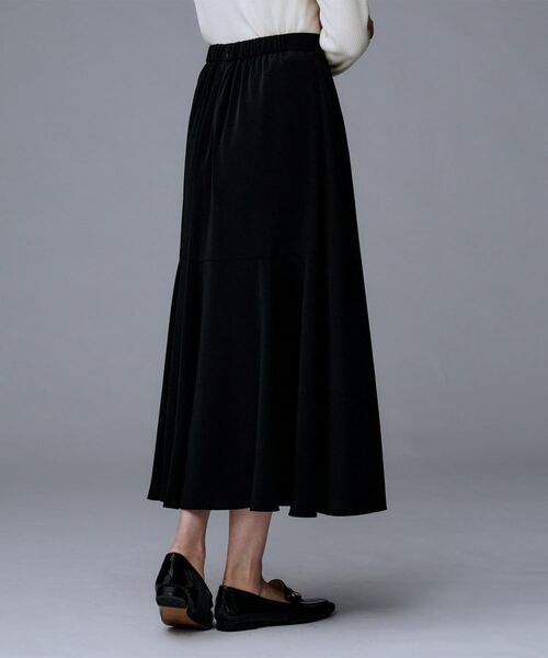 UNTITLED / アンタイトル ロング・マキシ丈スカート | 【セットアップ可/後ろウエストゴム】リラクパウダースカート | 詳細3