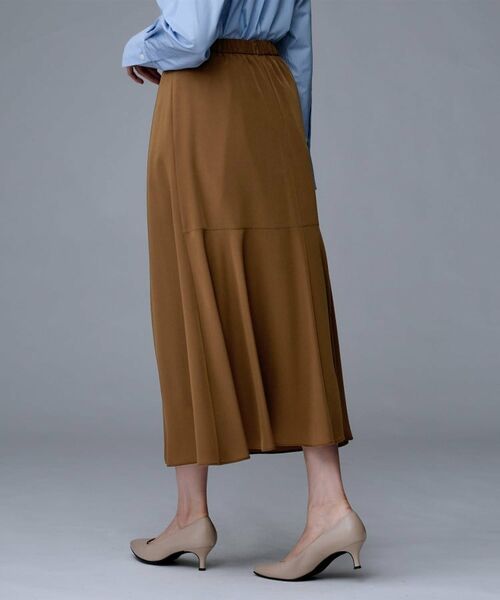 UNTITLED / アンタイトル ロング・マキシ丈スカート | 【セットアップ可/後ろウエストゴム】リラクパウダースカート | 詳細8
