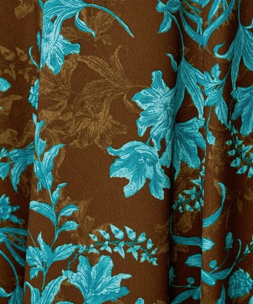 UNTITLED / アンタイトル ロング・マキシ丈スカート | 【ウエストゴム/ロング/花柄】オーナメントフラワー スカート | 詳細9