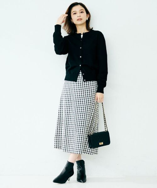 UNTITLED / アンタイトル スカート | 【セットアップ可能/きれいめ】クラシックチドリ スカート | 詳細4