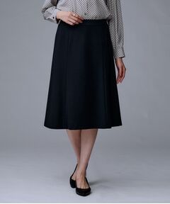 UNTITLED / アンタイトル ミニ・ひざ丈スカート | 【洗えるスーツ／ストレッチ】ウール混ジャージ マーメイドスカート