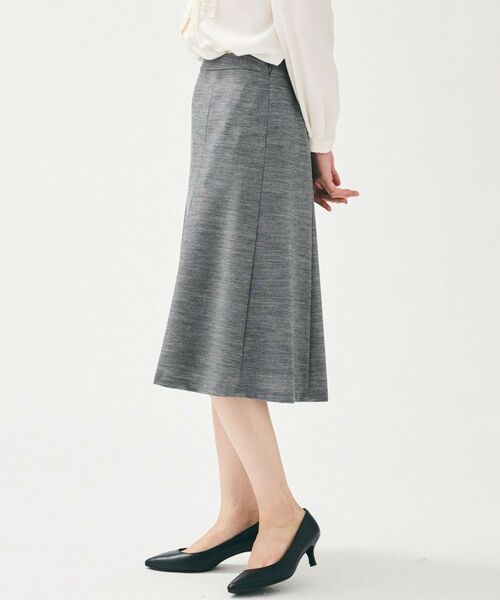 UNTITLED / アンタイトル ミニ・ひざ丈スカート | 【洗えるスーツ/ストレッチ】ウール混ジャージ マーメイドスカート | 詳細14